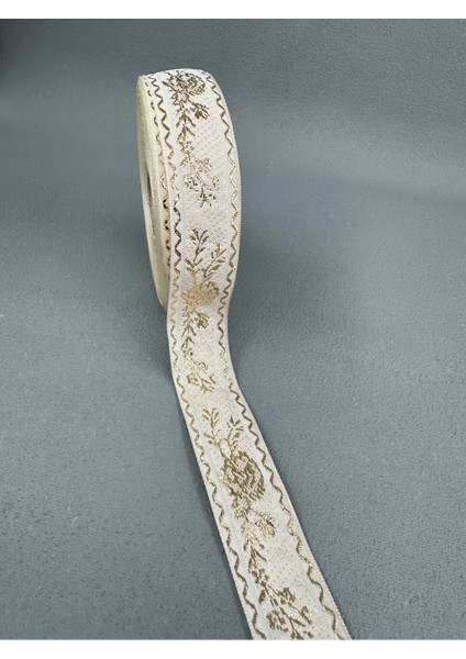 Desenli Saten Şerit
