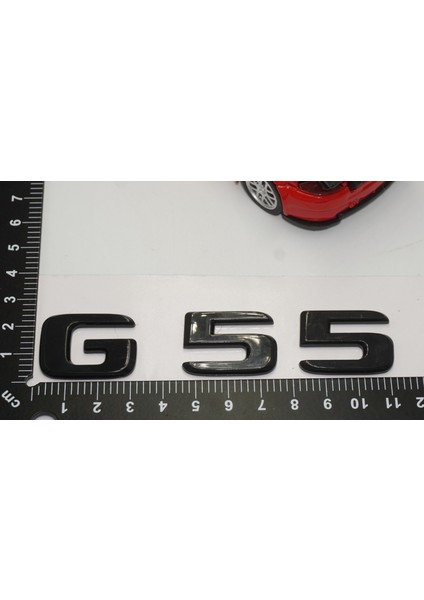 G55 Bagaj Parlak Siyah Abs 3m 3D Yazı Logo Benz Ile Uyumlu modelleri