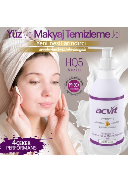 Arındırıcı Yüz Ve Makyaj Temizleme Jeli - 200 ml