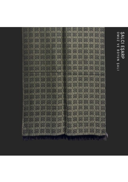 Kışlık G Desen Yün Şal