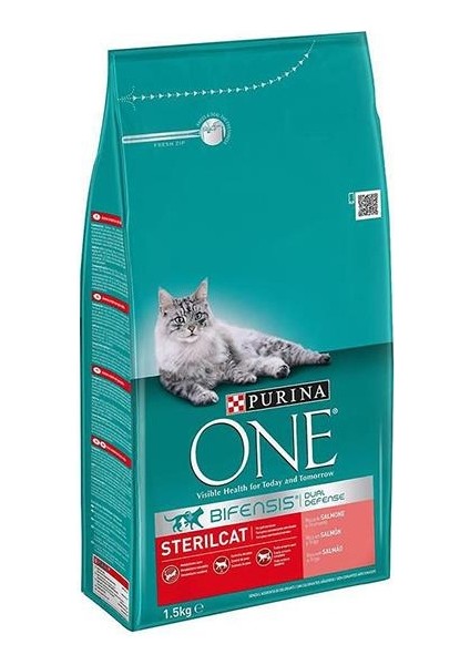 Purina One Somonlu Kısırlaştırılmış Kedi Maması 1.5kg