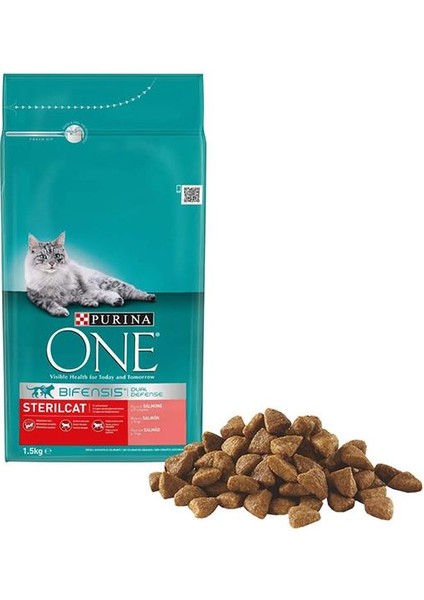 Purina One Somonlu Kısırlaştırılmış Kedi Maması 1.5kg