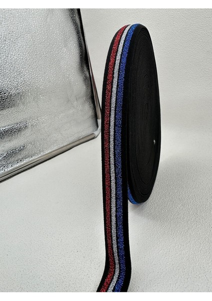 2-2.5 cm cm Simli Dokuma Lastik-5 Metre
