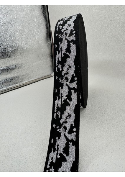 4 cm Simli Dokuma Lastik-5 Metre