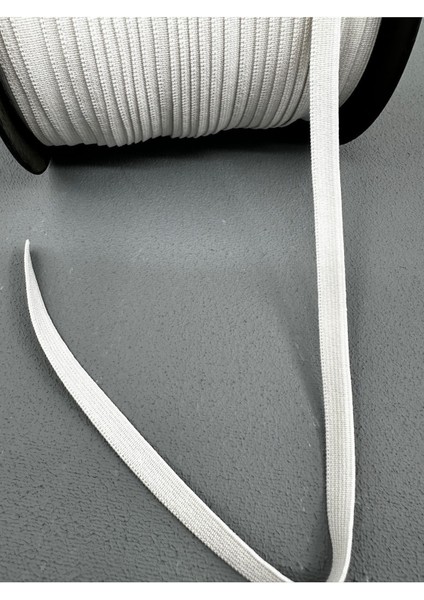 7 mm iç çamaşır lastiği-5 metre-beyaz