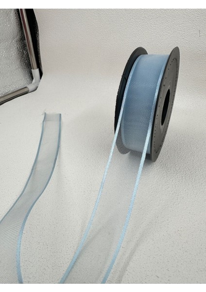 2.5 cm Fileli Organze Şerit-5 Metre
