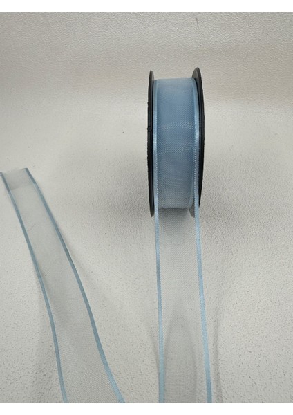 2.5 cm Fileli Organze Şerit-5 Metre