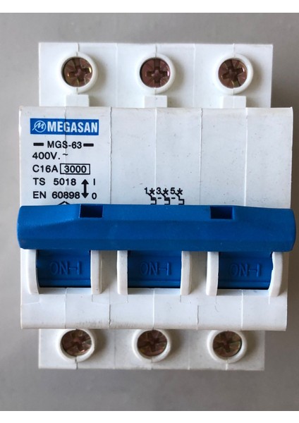 Mgs-63 C 3X16A 0tomatik Sigorta