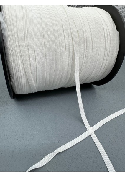 5 mm iç çamaşır lastiği-5 metre-beyaz