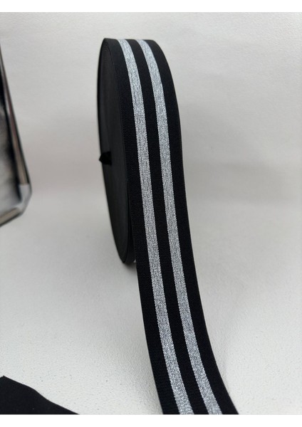 4 cm Simli Dokuma Lastik-5 Metre