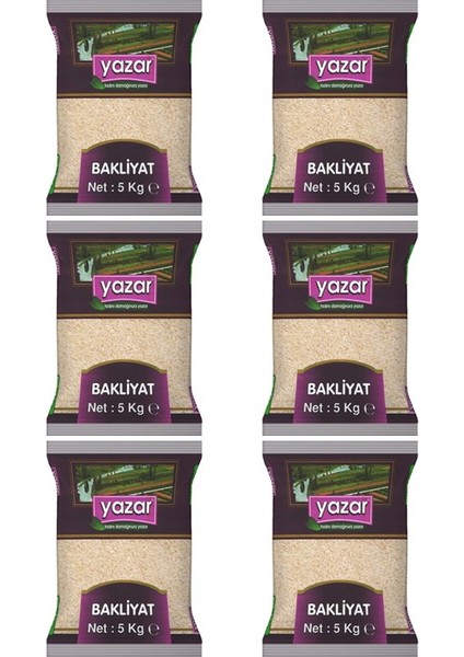 Ucuz Uygun Fiyat Pilavlık Pirinç 5 kg x 6 Paket
