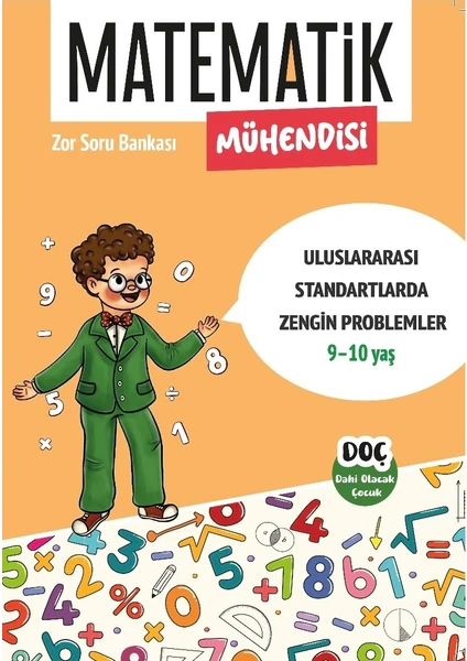 Dahi Olacak Çocuk Yayınları Matematik Mühendisi 9-10 Yaş (4-5. Sınıf)