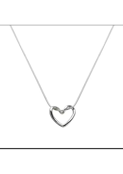 Kadın Çelik Kararmaz Love Bombing Kolye 45CM Kadın Kolye indirimleri