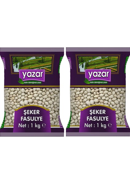 Şeker Fasulye 1 Kg. x 2 Paket