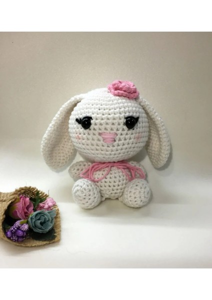 Tülays Hand Craft Amigurumi Sevimli Tavşan Sağlıklı Oyuncak El Örgüsü