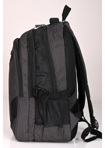 50689 Geniş Hacimli Terletmeyen Sırt Destekli Okul Sırt Çantası Siyah modelleri