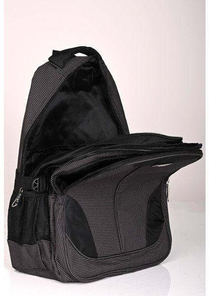 50689 Geniş Hacimli Terletmeyen Sırt Destekli Okul Sırt Çantası Siyah indirimleri