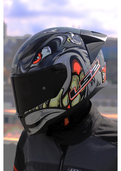 Rapıd 2 Spox Gri-Kırmızı Kask modelleri