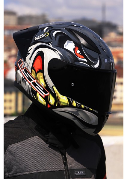 Rapıd 2 Spox Gri-Kırmızı Kask fırsatları