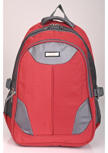50689 Geniş Hacimli Terletmeyen Sırt Destekli Okul Sırt Çantası Kırmızı