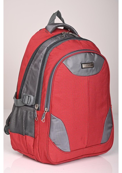 50689 Geniş Hacimli Terletmeyen Sırt Destekli Okul Sırt Çantası Kırmızı fiyatları