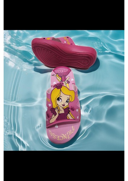 Çocuk Günlük Prenses Figürlü Plaj,havuz,deniz Terliği fiyatları