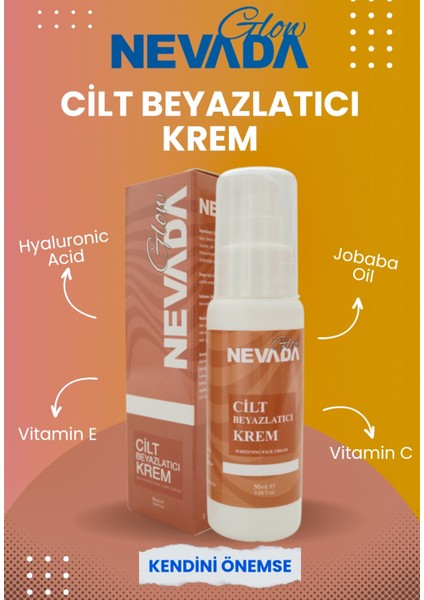 Cilt Beyazlatıcı Kararma Karşıtı Etkili Vücut Bakım Kremi 50 ml