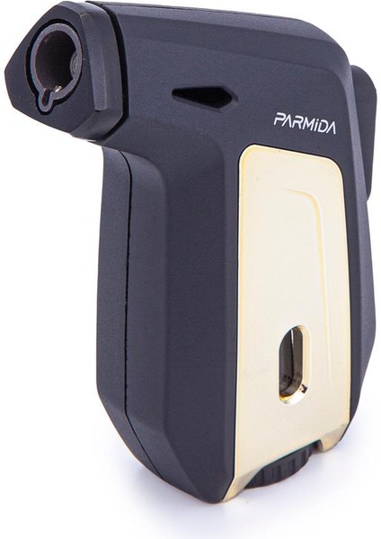 Tek Torch Pürmüz Mat Siyah-Gold Masa Tipi Puro Çakmağı fiyatları