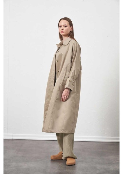 Oversize Trenchcoat Ceket Çağla fırsatları
