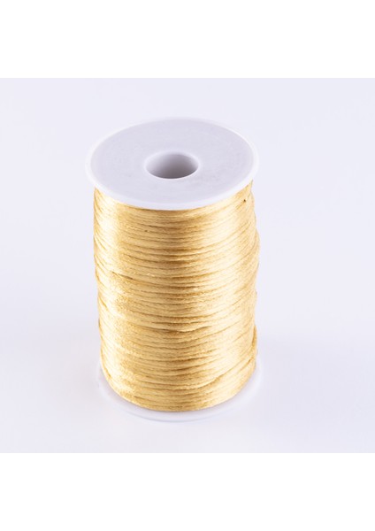 Koyu Sarı Floş Ip (Sıçan Kuyruğu), 2 mm 5 Metre