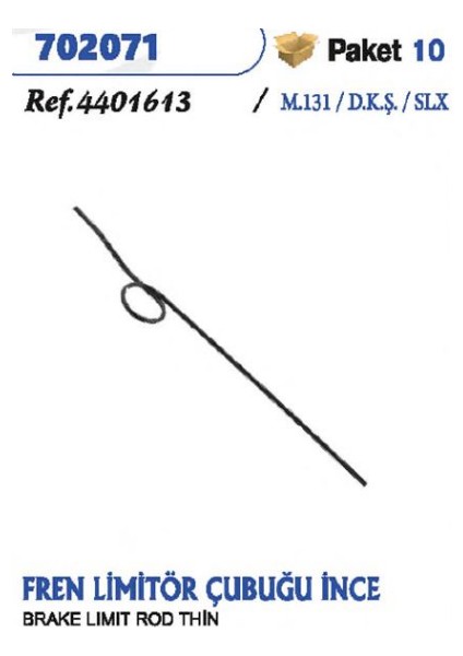 Lımıtor Çubugu Ince Kısa Dogan Kartal Sahın Dks 4401613 Gold