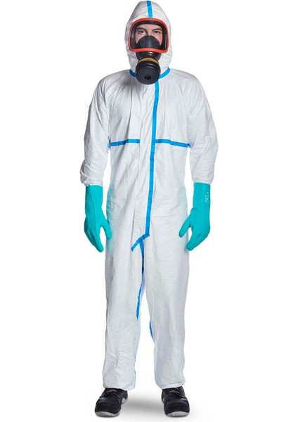 Dupont Tyvek 600 Plus Cha5 Başlıklı Koruma Tulumu fiyatları