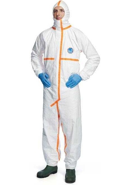 Dupont Tyvek® 800 J Cha5 Başlıklı Koruma Tulumu