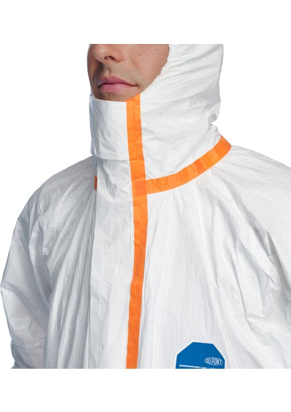 Dupont Tyvek® 800 J Cha5 Başlıklı Koruma Tulumu