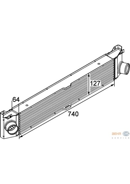 Turbo Radyatörü 8ML376746021 Ducato-Iıı Boxer 2.3 3.0 Jtd (06-) 1340763080 1340763080 0384.K1 Gold