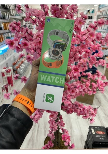Tekno Trust Watch 8 Pro Dt8 Ultra Titanyum Kasa Dtno1 Bluetooth Arama Android Ios Uyumlu Akıllı Saat Ithala