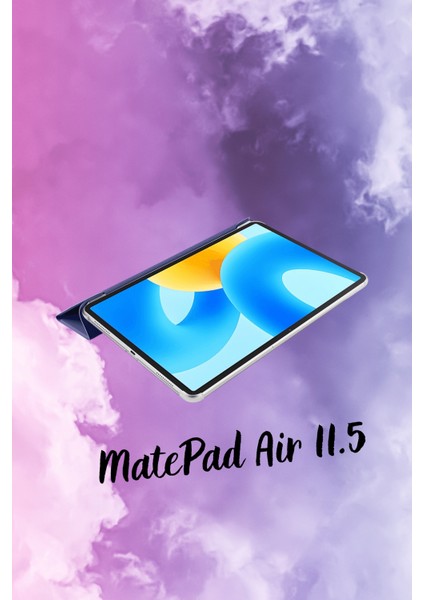 Matepad Air 11.5 2023 Fuchsia Smart Cover Standlı 1-1 Kılıf