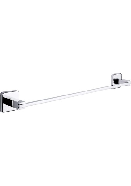 Tema Lüx Kare Plus Uzun Havluluk Banyo Havlu Askısı Krom