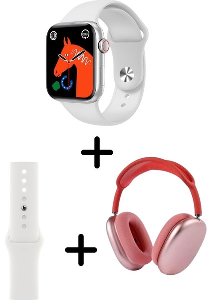 Tekno Trust 6 Ay Watch 8 Akıllı Saat ve P9 Pro Kulaküstü Kulaklık Ikili Paket Kordon Hediyeli Ithalatçı Garanti modelleri