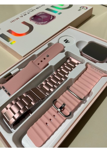 Tekno Trust 41 mm Kadınlar Için G49 Ultramini 41 mm Rose Kasa Konuşma Özellikli 3 Kordon Pembe 400-500 Mah Itha fiyatları