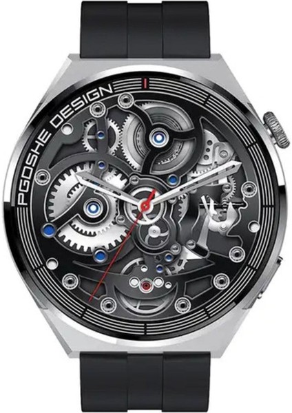 Tekno Trust Gt3 Max Porche Akıllı Saat 1.41 Inç Oval Ekran Bildirim Alma Sesli Asistan Çift Kordon Çok Renk