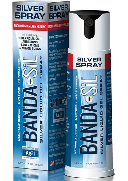 Banda Sil Liquid Gel Spray 28.5gr