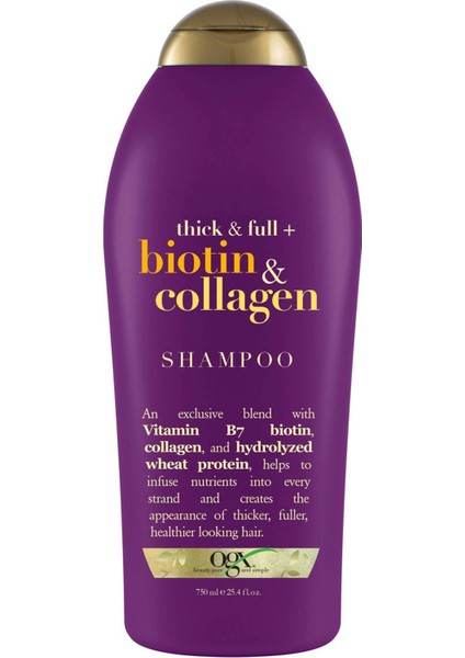 Biotin Collagen Şampuan 750ML