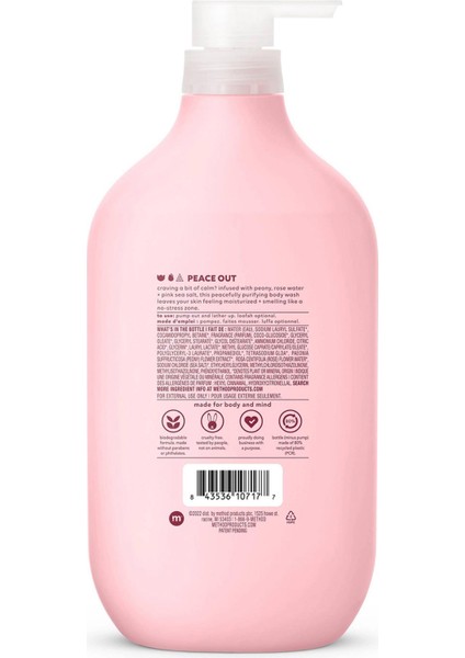 Pure Peace Vücut Şampuanı 887ML