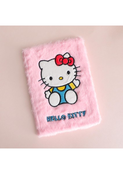 Hello Kitty Tasarımlı Çizgili Yeni Model Defter