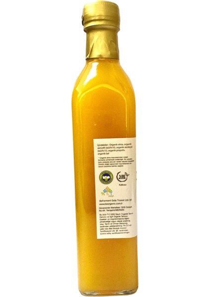 Organik Elma Sirkesi *zerdeçal ve Zencefil Özlü* 500 Ml. fiyatları