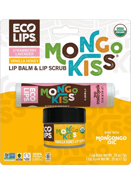Mongo Kiss Dudak Balsamı + Dudak Peelingi