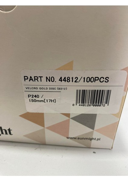 Gold 44812 Delikli Su Zımpara 240 Kum 15 cm (100 Adet)