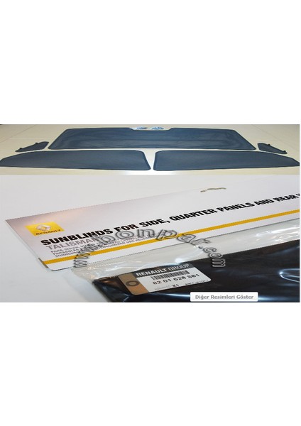 Arka Cam Perde Takımı (5 Parça) 8201628881 Talısman 8201628881 Gold