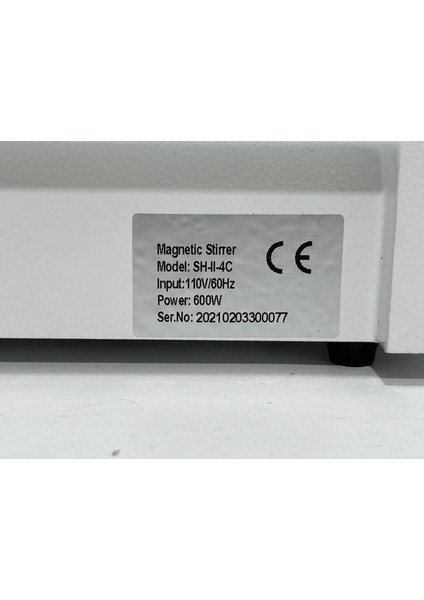 Sh-Iı-4c Isıtıcılı Manyetik Karıştırıcı 110V
